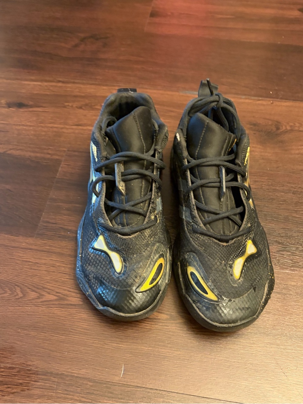Adidas exhibit A Candace Parker Black Gold Shoes